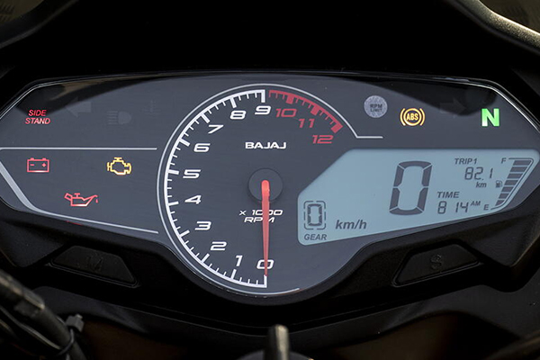 pulsar f250 gear indicator